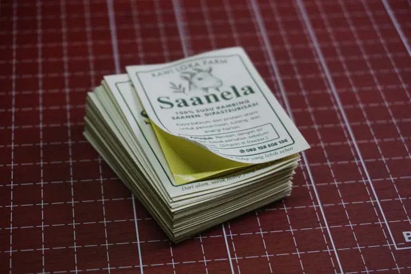 STIKER Label BONTAK